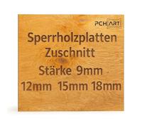 Contreplaqué de bouleau 18 mm, panneau multicouche WG/WG, 40 x 50 cm, plaque de bois solide pour l'artisanat, le modélisme et l'aménagement intérieur