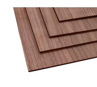 Contreplaqué de noyer américain 5 mm. Accessoires de modélisme, contreplaqué de noyer, coupe du bois, matériau de gravure CNC, accessoires architectes, bois noble (400 x 300 cm)