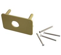 Contreplaque pour verrou CYCLOP diamètre 23 mm bronze VACHETTE 704V