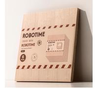 Contreplaqué ROBOTIME 3mm 6 Pcs, contreplaqué d’érable 1/8 pour découpe et gravure Laser