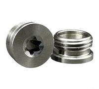 Contrepoids en acier inoxydable pour putter de golf 2,5 g à 15 g, poids de précision pour l'optimisation de l'équilibre, compatible avec les putters LAB et MEZZ.1, argent (2,5 g)