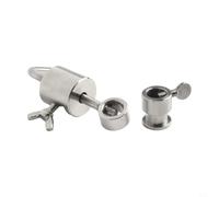 Contrepoids Rotissoire Acier 110mm Équilibre Parfait Contrepoids | Acier inoxydable , compense déséquilibre, rotation uniforme, pour broches 14mm, cuisson parfaite