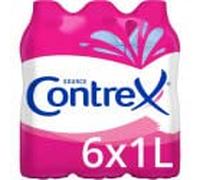 Contrex Eau minérale naturelle Pack de 6 x 1 L