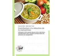 Contribution à la réduction de la malnutrition - Collectif - P.academiques Francophones - broché - Essai