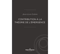 Contribution à la théorie de l'émergence - Jean-Louis Chedin - Hermann - broché - Essai