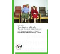 Contribution à l'étude descriptive des réadmissions - A. Bamba - P.academiques Francophones - broché - Essai