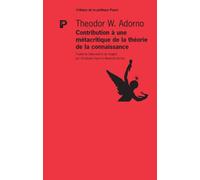 Contribution à une métacritique de la théorie de la connaissance