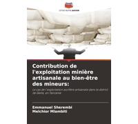 Contribution de l'exploitation minière artisanale au bien-être des mineurs