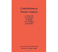 Contributions To Fourier Analysis
