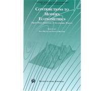 Contributions to Modern Econometrics, Dynamic Modeling and Econometrics in Economics and Finance, 4