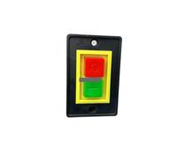 Control button QCS1-5 Three-phase grinder press buckle table drilling machine tool large and small plate stop start swit NWPNLXEA(Small panel)