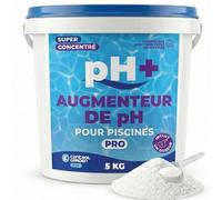 CONTROL GARDEN Augmenteur de pH Piscine Granulé 5 KG | Rehausseur de pH Solide Super Concentré Piscine Intérieure Extérieure | Dissolution Rapide sans Résidus | Eau Cristalline et Baignade Agréable |