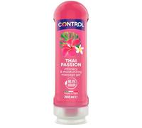 Control Gel 2 en 1 Massage et Plaisir Thai Passion – 200 ml – Fabriqué en Italie