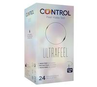 CONTROL Lot de 24 préservatifs naturels sans parfum (lot de 1)