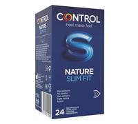 Control Nature SlimFit préservatifs ergonomiques et adhérents - 24 préservatifs