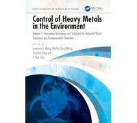 Control of Heavy Metals in the Environment, Volume 1