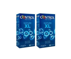 Control Pack Préservatifs Nature XL 2x12pcs