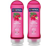 Control Pack Thai Passion Gel de Massage 2x200 ml