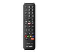 Meliconi Télécommande universelle Control TV+ 808035 – Bouton Netflix – Noire
