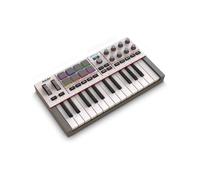 Controlador MIDI Akai MPK Mini IV 25 Teclas USB-C Pads RGB Integración DAW Suite Instrumentos