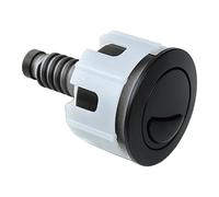 Contrôle à double rinçage - bouton de poussée de remplacement rond, luminaire de salle de bain | Levier de mécanisme de fil rouille, accessoire à double chasse durable, kit de réparation facile à