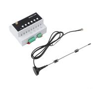 Contrôle App Distance Interrupteur pour zigbee 6 Canaux Contrôle | Gestion 6 appareils, app pour tuya pour Smart pour Life, contrôle individuel, plastique pour durable, maison intelligente