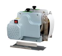 Contrôle automatique commercial de machine à emballer des raviolis Pâte électrique à haute efficacité Pressdumpling Wonton Gyoza Peaux Épaisseur réglable (110V)