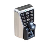 Contrôle d'accès d'empreintes digitales étanche IP65 et présence de Temps avec Clavier TCP/IP système de contrôle d'accès de Porte de Carte RFID