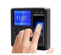 Contrôle d'accès Machine de présence Reconnaissance d'empreintes digitales/Mot de Passe/Carte d'identité Horloge Enregistreur d'enregistrement des employés