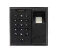 Contrôle D'accès Numérique par Empreinte Digitale, Temps De Présence, Verrouillage par Mot De Passe, Clé De Machine Intégrée for 500 Utilisateurs(Size:X66 and 10 ID Cards)