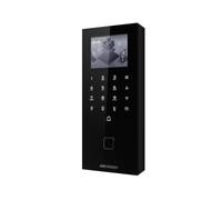 Contrôle d'accès PoE Hikvision avec Carte EM, Code QR et Code PIN ¿ DS-K1T807EBWX-QRE1