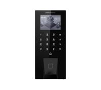 Contrôle d'accès PoE Hikvision avec Empreinte Digitale, Carte EM et Code PIN ¿ DS-K1T807EBFWX-E1