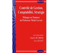 Contrôle De Gestion, Comptabilité, Stratégie - Mélanges En L'honneur Du Professeur Michel Gervais