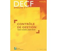 Contrôle de gestion : DCEF, épreuve n° 7 : Manuel