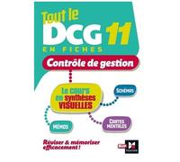 Contrôle De Gestion Dcg 11 - Tout Le Dcg 11 En Fiches