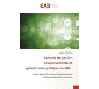 Contrôle de gestion environnemental et gouvernance publique durable