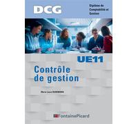 Contrôle de gestion UE11 - DCG - Marie-Laure Ruhemann - Fontaine Picard Eds - broché - Scolaire / Universitaire