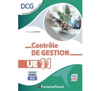 Contrôle de gestion UE11 - DCG - Marie-Laure Ruhemann - Fontaine Picard Eds - broché - Scolaire / Universitaire