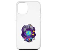 Contrôle de Jeu Pixel Cosmos Coque pour iPhone 12/12 Pro