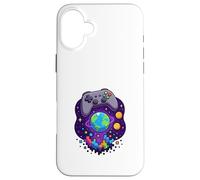 Contrôle de Jeu Pixel Cosmos Coque pour iPhone 16 Plus