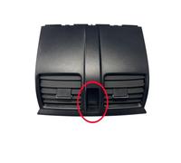 Contrôle de la ventilation de la climatisation de voiture applicable au CRV 2007-2011 pour établi de climatisation, tableau de bord, cadre de sortie d'air (B)