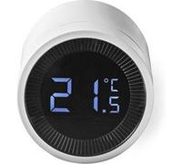 Nedis Thermostat ZBHTR10WT Zigbee 3.0 - Alimentation par piles - Écran LCD - Android/iOS - Blanc