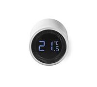 Nedis Thermostat ZBHTR10WT Zigbee 3.0 | Batteriebetrieben | LCD-Anzeige | Android™ / iOS