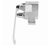 Contrôle de soupape de pédale de genou pour robinet, G1 / 2 Filetages en laiton Faucet Contrôle de pédale accessoires de vanne pour le bar à barreau de restauration Bar Canteen (D)