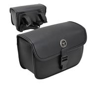 Contrôle De Stockage Moto | Sac De Rangement Moto en Cuir PU | Texte des Voitures Électriques, Fournitures D'organisateur D'outils pour Permis De Conduire, Cosmétiques, Guan