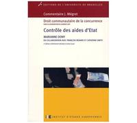 Contrôle Des Aides D'etat