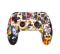 Manette sans fil BATMAN avec lumière LED RVB compatible PC et PS4, Bluetooth, batterie 950 mAh, 10 heures d'autonomie
