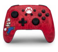 Contrôle des jeux Powera SWITCH ENHANCED Rouge Nintendo Switch Bluetooth Blue