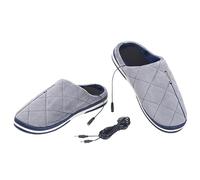 Contrôle électrique du chauffage: coussins chauffants au pied de hauteur de chaleur, pantoufles chauffantes, pieds de coussin chauffant | Chaussures de chauffage confortables avec connexion USB, cale