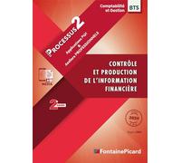 Contrôle Et Production De L'information Financière Bts Cg 2e Année - Processus 2 Applications Pgi & Ateliers Professionnels